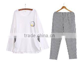 2016 latest women pajamas 100%cotton pajamas custom pajamas for women
