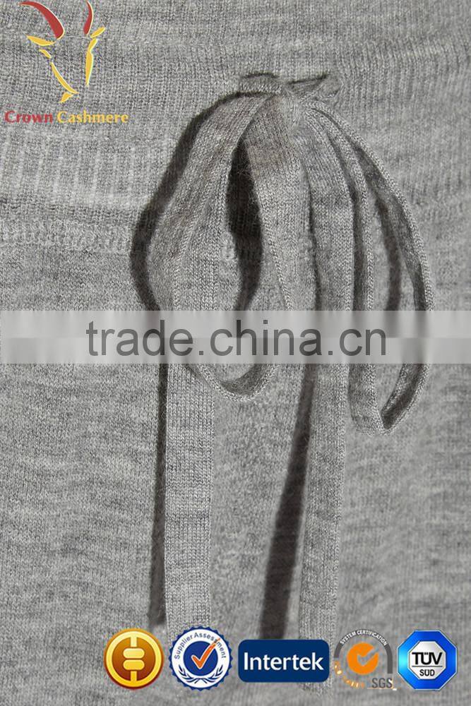 Custom Women Cashmere wool Jogging Trousers Wholesale