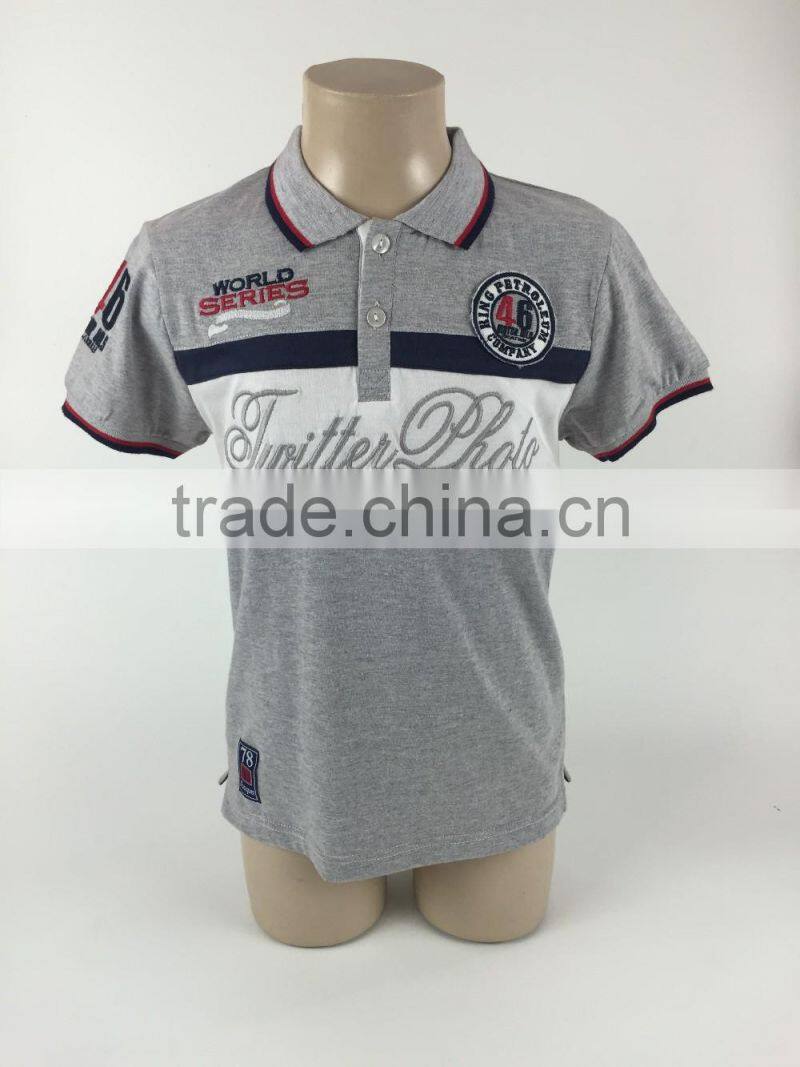 summer polo t-shirt manufacturer wholesale in China