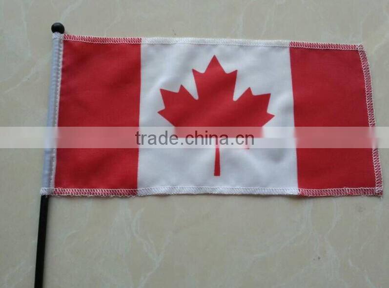 customized custom polyester hand flag