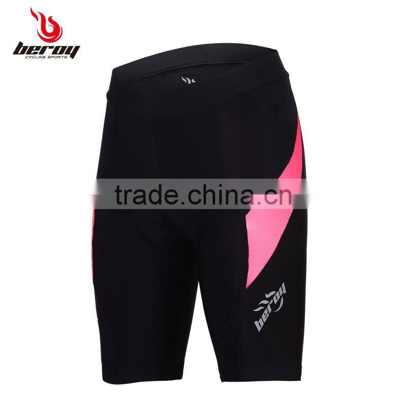 Custom cycling shorts for ladies , new design blank cycling pants
