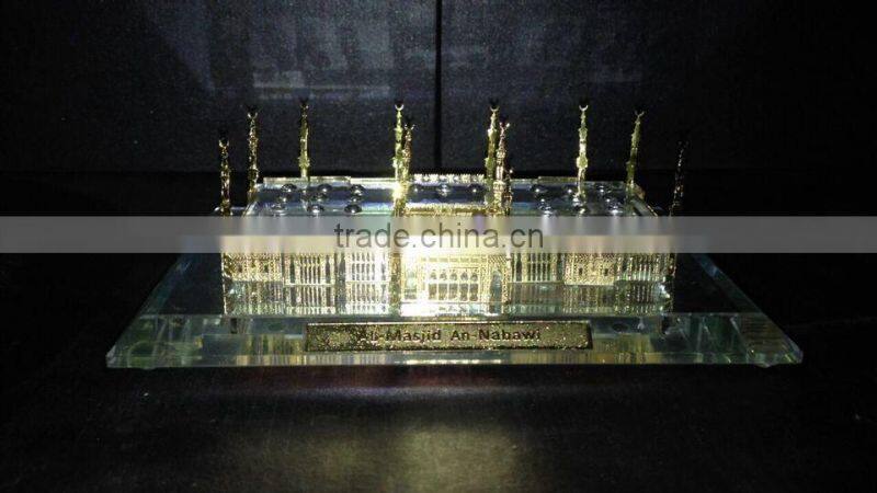Crystal Mosque Sheikh Zaid Model For Gifts Arabic and Muslim