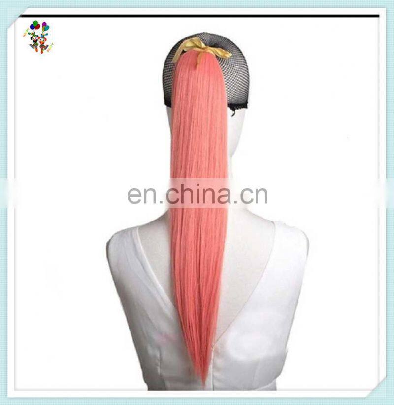 Colorful Long Straight Drawstring Synthetic Hair Ponytails HPC-0103