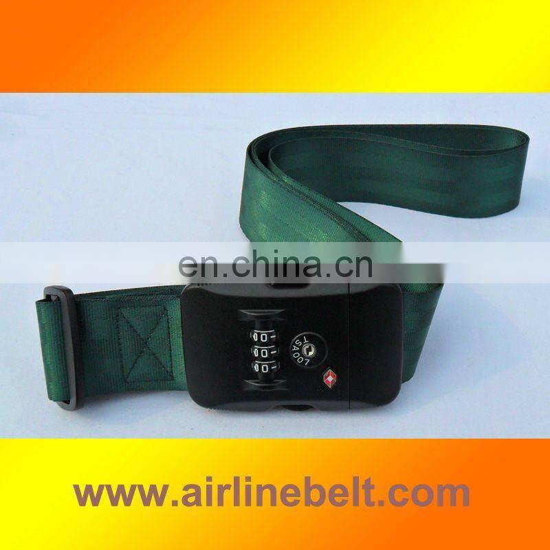 Airplane Seatbelt TSA luggage straps, luggage belt