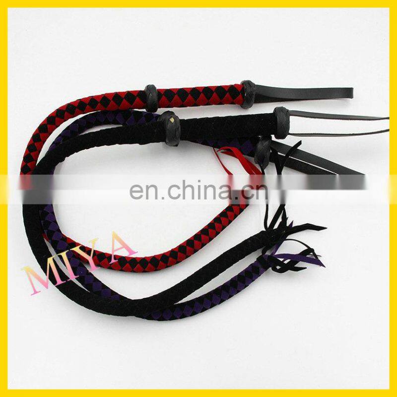 long real leather whips for bondage sex toys