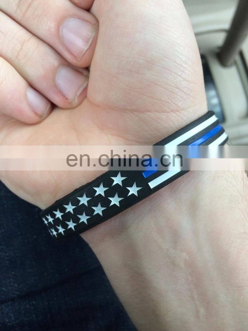 America Flag Silicone Bracelets