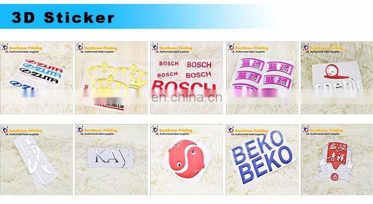 3d printing epoxy resin labels,3d epoxy resin dome label,3d silicone label