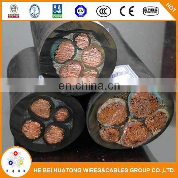 5 core power cable 16mm coal mine cable