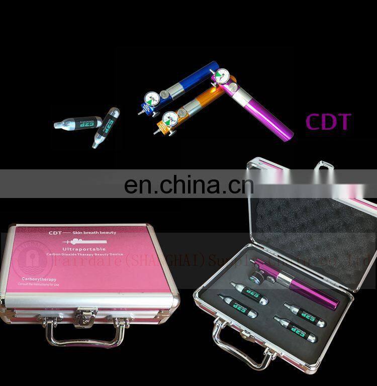 CE approved CDT carboxytherapy beauty machine for C2P injector black eye removal