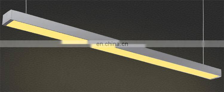 High Quality Aluminum 0.6M 1.2 Meter Long Black White Linear Lighting Fixture, LED linear light
