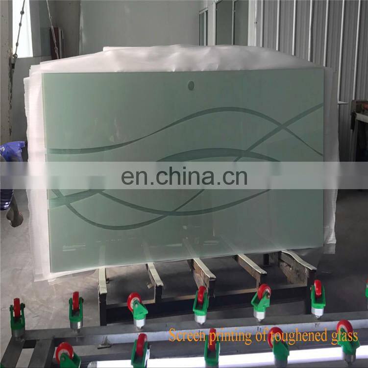 RAL colors toughened glass splashbacks for kitchen