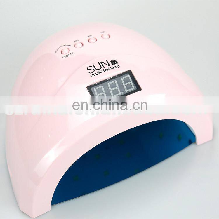 2017 newest 48W SUN 1S UV LED gel nail dryer with sensor led nail gel dryer