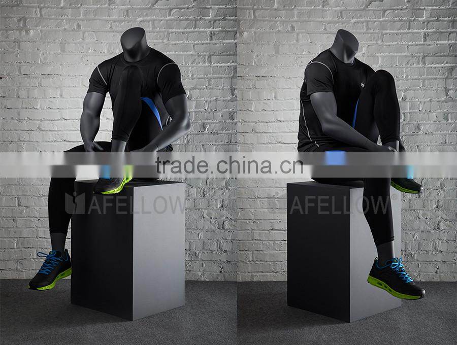 headless sport mannequin for window display