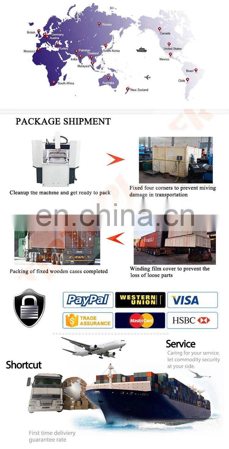 Homemade 6090 Mould making CNC machinery metal engraving milling cnc router machine for sale