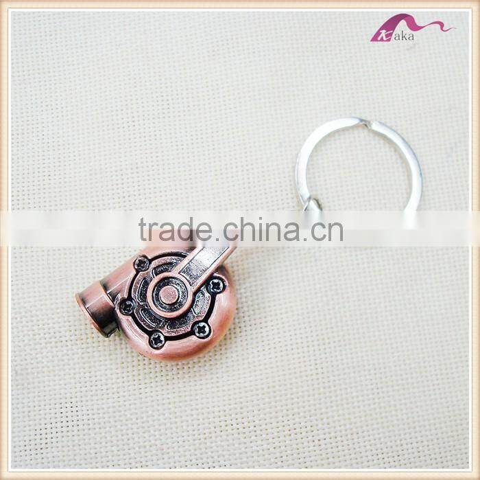 Unique Custom Metal Whistle Shape Keychain Decorations