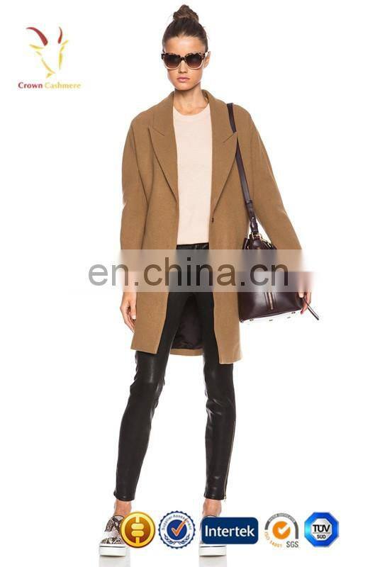 Ladies Knitted Pink Cashmere Sweater for Spring Knitwear