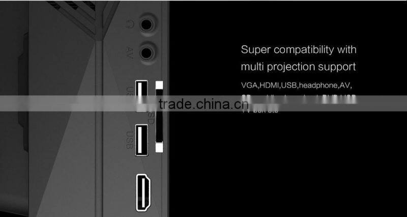 2015 Original GM60 Cheap Projector 1000 Lumens 1920 x 1080 Video USB VGA SD Home Video GM 60 HDMI Projector Beamer White Gold