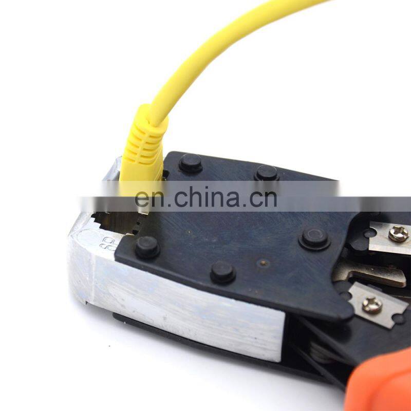 MT-8105R RJ45 RJ12 RJ11 8P 6P 6P LAN Ethernet Phone Network Cable Crimper Tool + Ratchet