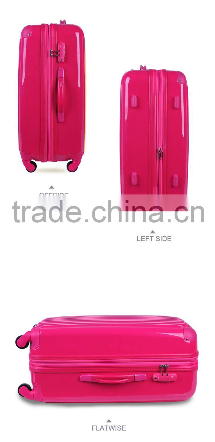 20"24"28" spinner lightweight unbeakable luggage trolley