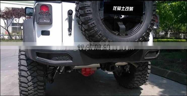 Lantsun J087 Rear bumper 10th Anniversary For Jeep For wrangler JK 07-17 4x4 parts for Jeep for wrangle accessories