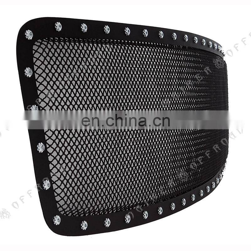 2002 - 2005 Black Front Wire Mesh pickup Grills For Dodge Ram 1500 2500 3500 grill accessories