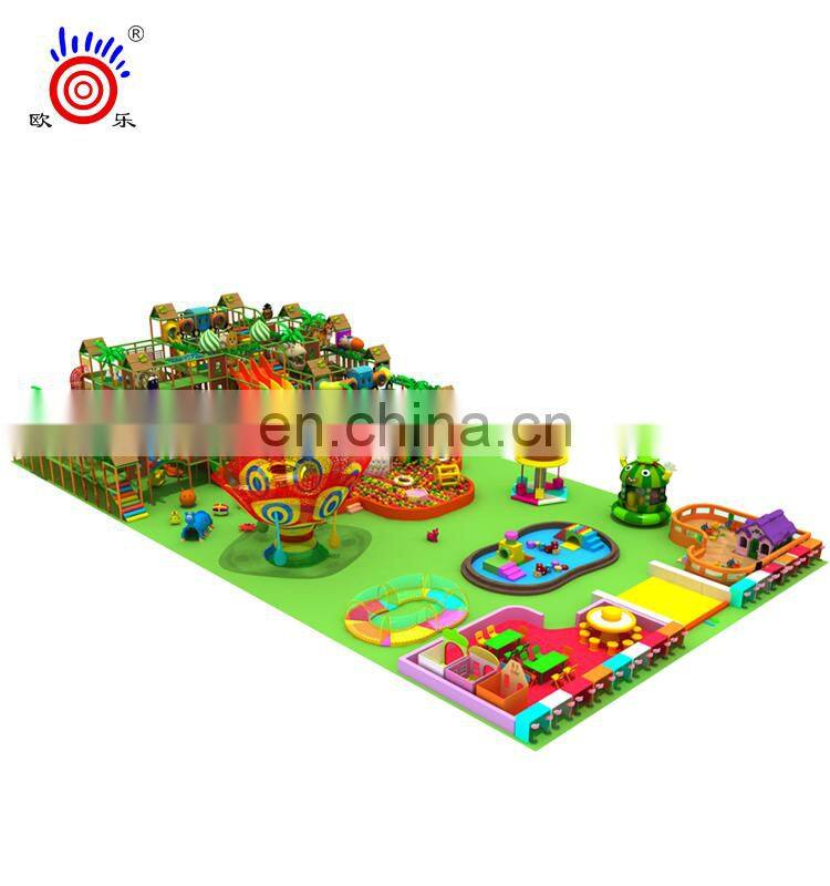 Newest kids indoor playground kids playground children play set OL-BY021