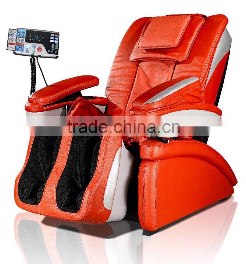 Deluxe adjustable rolling full body massage chair AK-3016