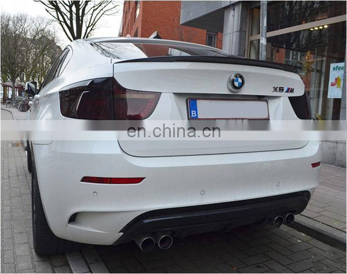 Hight Quality Spoiler For BMW X6 E71 Spoiler 08-14 Modified Rear Wing