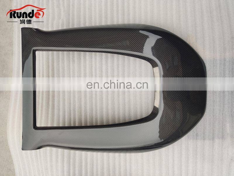 RD New arrival Brilliant Quality OEM Carbon Fiber Back Seat covers For Tesla model3 Back Seat