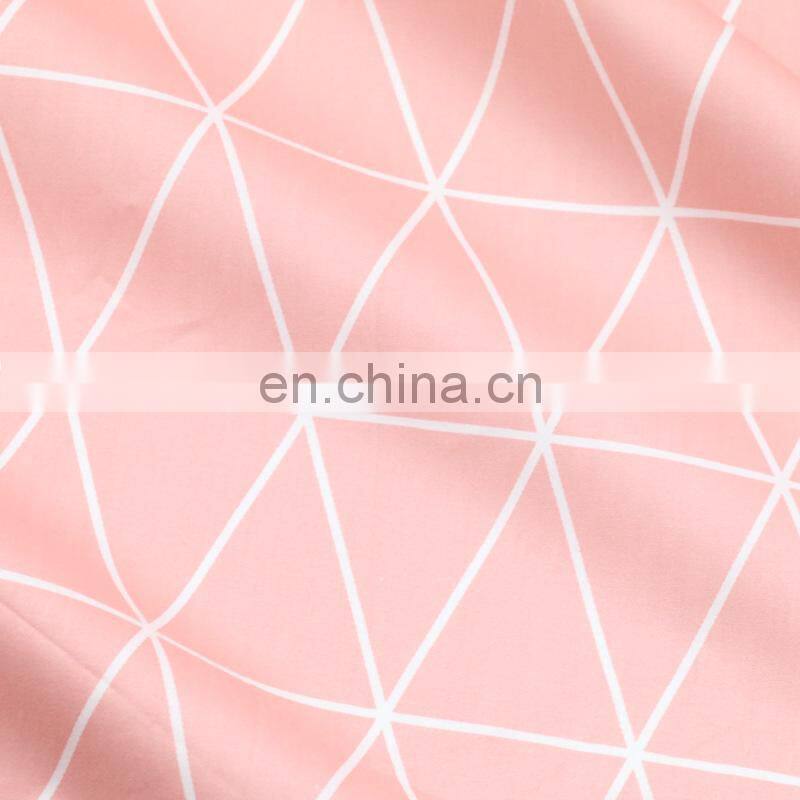 Geometric triangle printed cloth children's cotton cloth home textile bedding tablecloth pillow cotton fabric