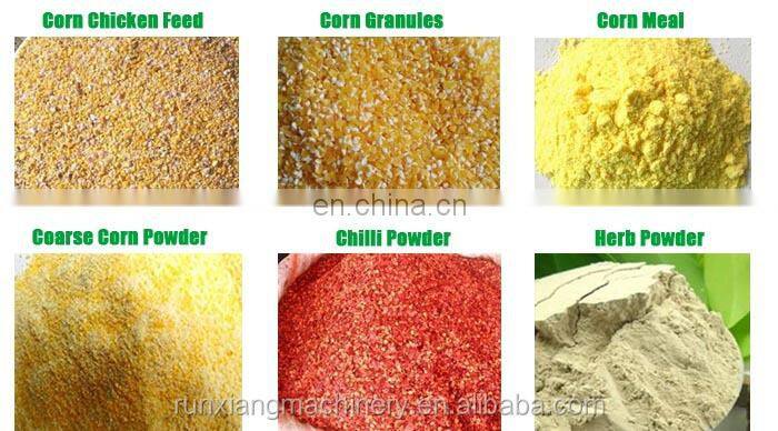 Home use grains processing hammer mill machine/corn wheat power grinder/soybean rice spice crusher