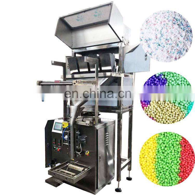Automatic four head liner granule nuts/pistacio nuts/walnuts/peanut filling and bag packing machine