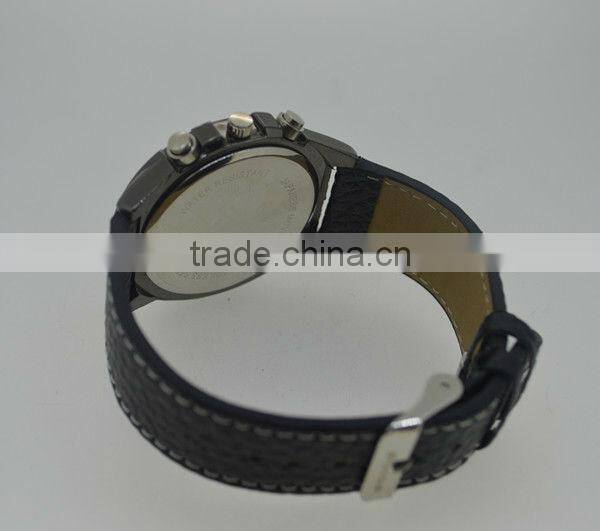 SNT-L002 water resistant leather watch strap