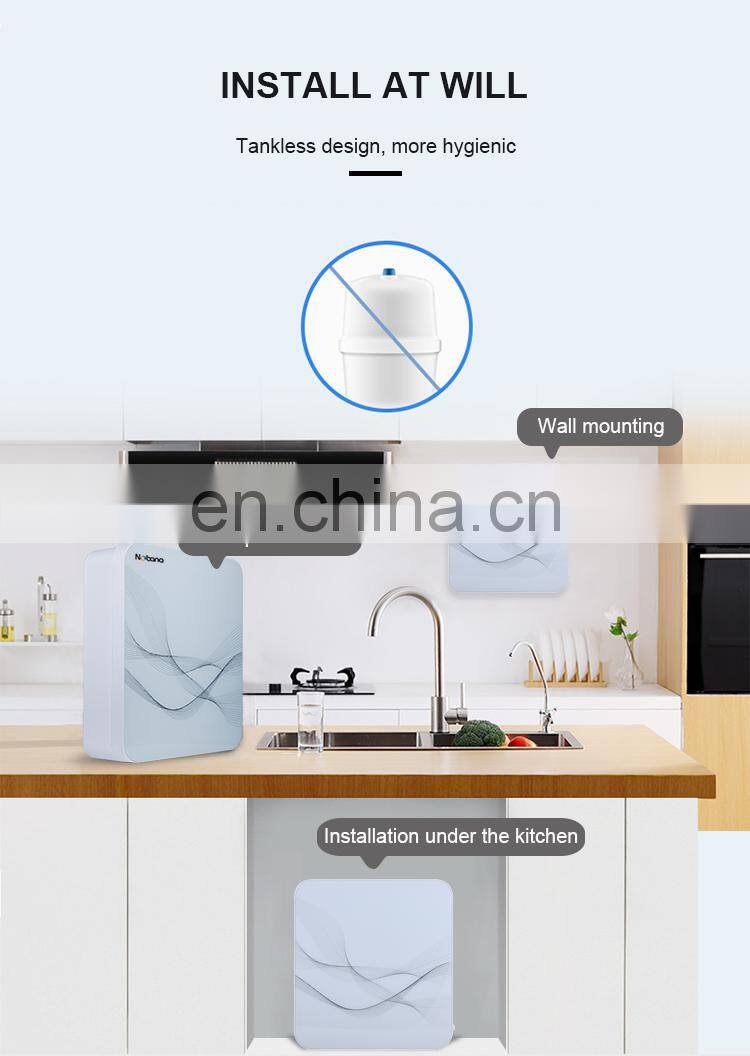 Home use under sink 5 stage alkaline uf water purifier home water filter