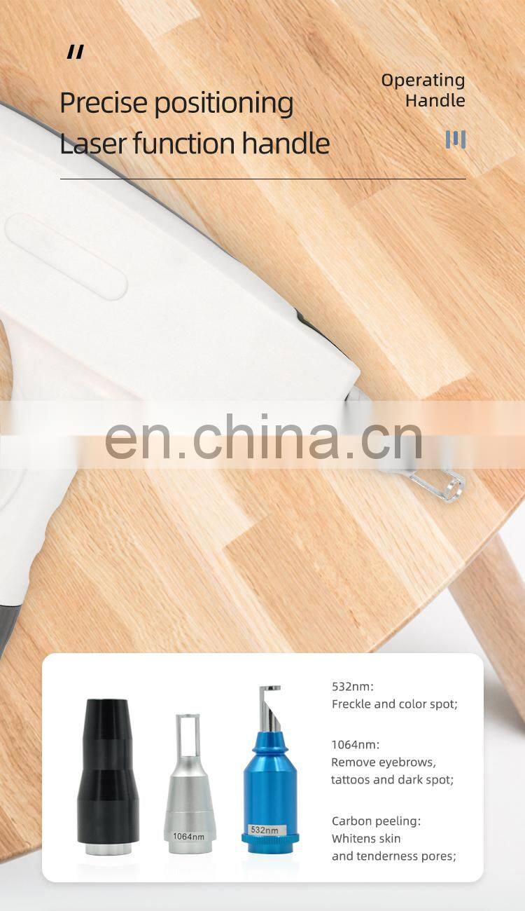 3 in 1 OPT Elight RF Nd Yag Laser Permanent Laser Tattoo Removal and Wrinkle Removal Machine