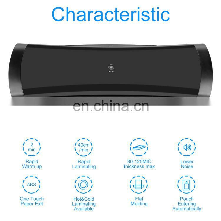Value Automatic Small electric hot roll laminator 330MM plastic laminatormachine lamination machine a3size plastificadora prices