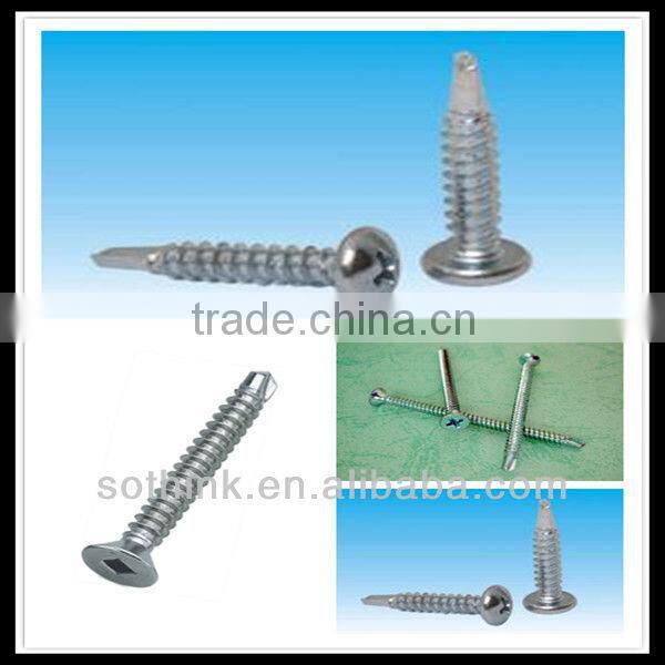 High Quality Low Carbon Stainless Steel Wafer Head Self Drilling Screws