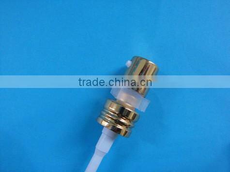 Skin care white plastic cream treatment pump,cosmetic liquid foundation/BB cream pump