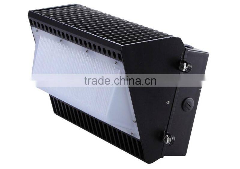 DLC ETC certified 120w led gateway light outdoor wall pack housing