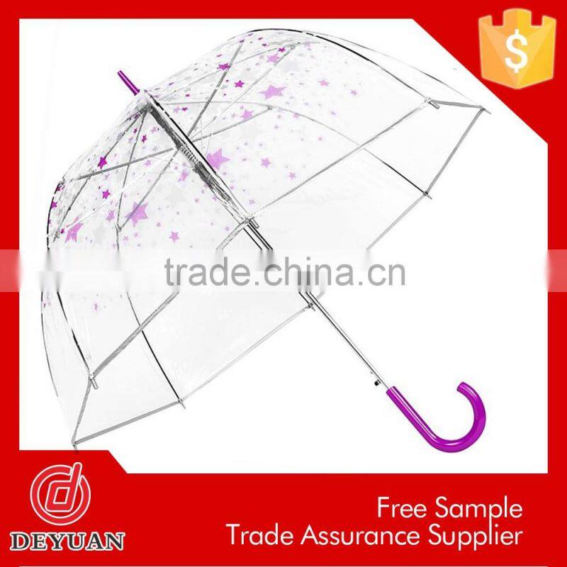 babies strollers rainstopper dome shape kids clear poe umbrella