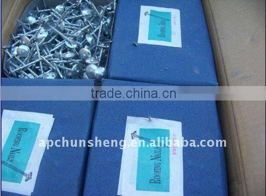 roofing nails with umbrella head