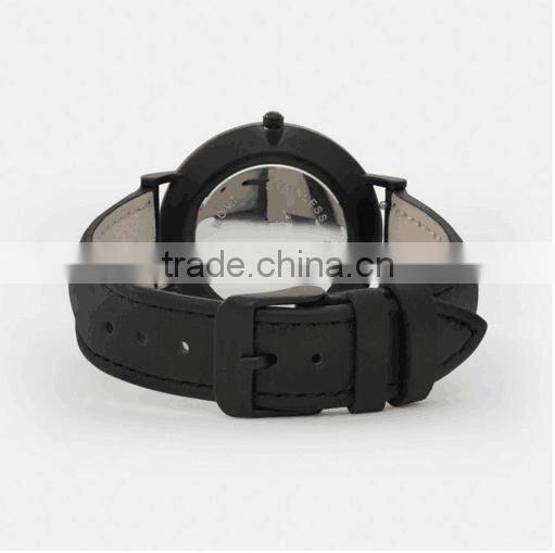 2016 New Arrive Black Gift Fashion Custom Face Wrist Watch Man