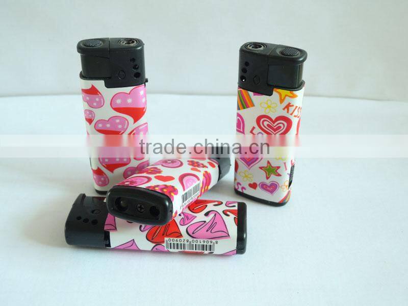 rechargeable mini plastic lighter,wrap paper cigar lighter windproof lighter