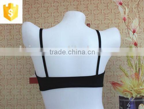 2016 The classical simple black style front closure bra