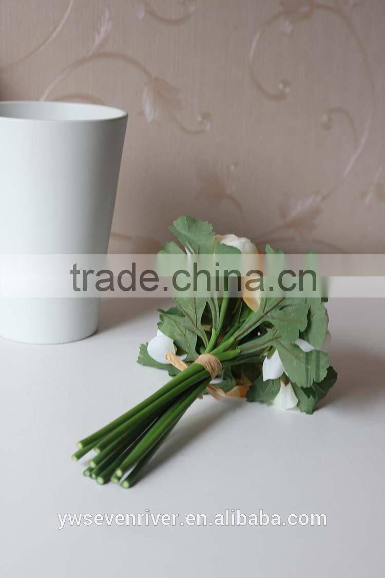 Small boutique selling Korean tea camellia mei flower simulation The bride holding flowers Flower wholesale wedding simulation