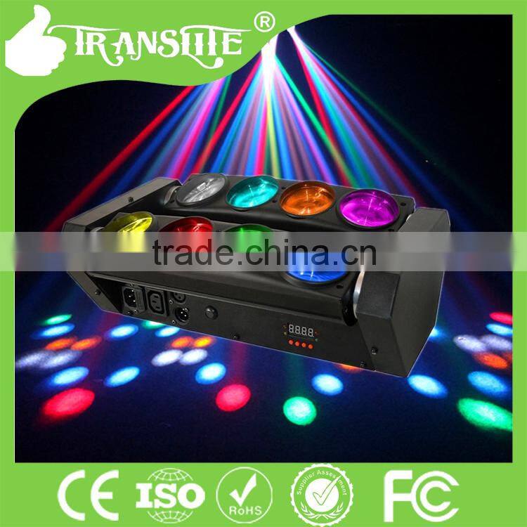 8*10w 4in1 RGBW LED beam moving head spider light 8 eye spider light