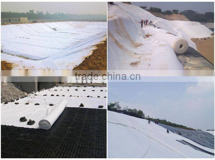 300g no woven geotextile polyester filter fabric for impermeable