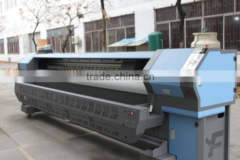 3.2 uv roll to roll digital printer with double DX5 head, uv roller digital printing machine