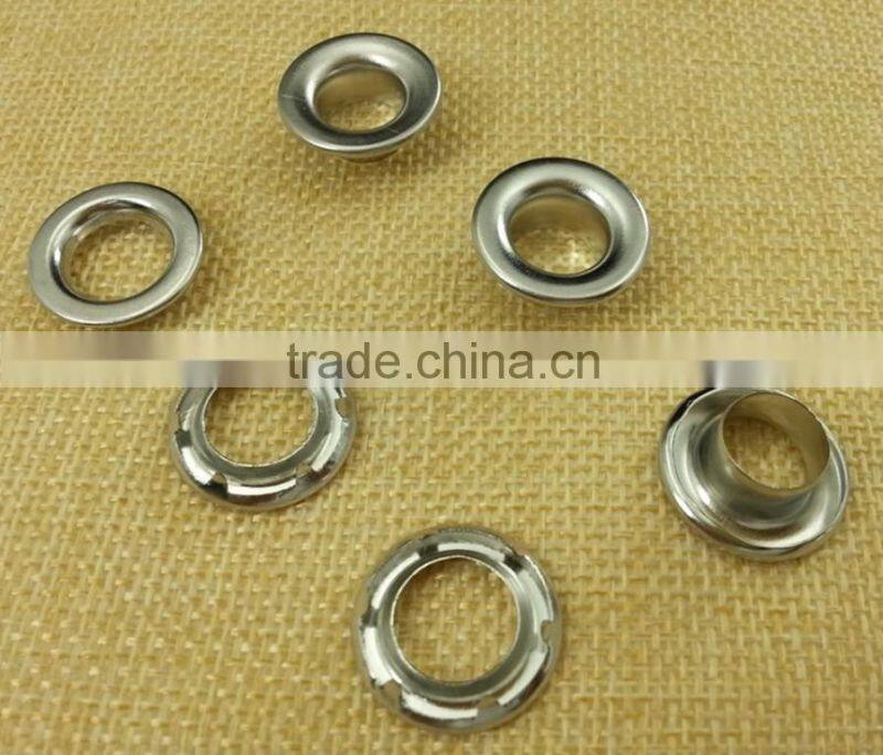 High Quality Rolled Rim Metal Eyelet with claws washer ---- 15713