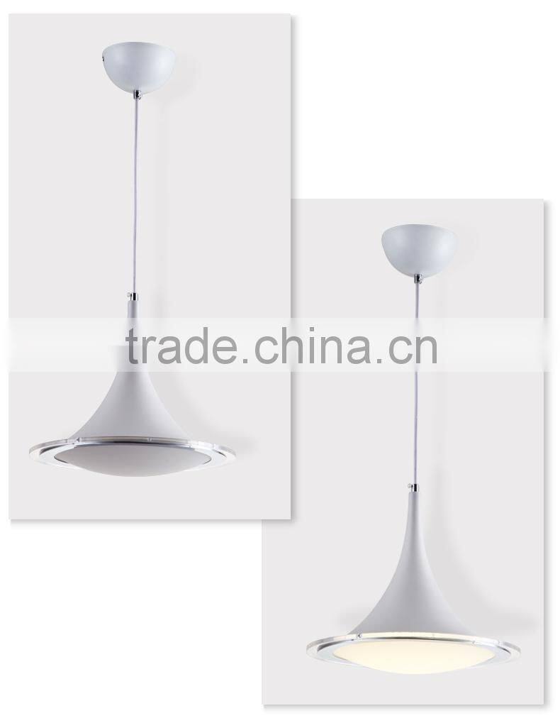 12w Trumpet LED Pendant Light Dining Room Creative Horn Lamp LED Droplight